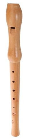 Blockflöjt Trä Sopran Recorder Åtta Hål Design Klart Ljud Nybörjare Instrument Practice