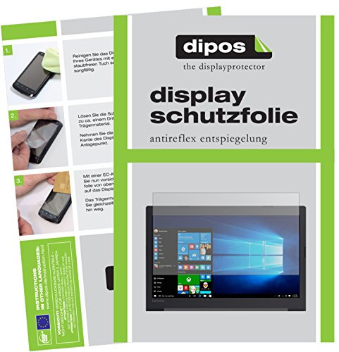 dipos 2x Displayschutzfolie matt für Lenovo Ideapad 320 (15.6 Zoll)