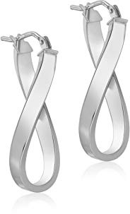 Carissima Gold Damen Drehung Oval Kreol Ohrringe 9k (375) Gold