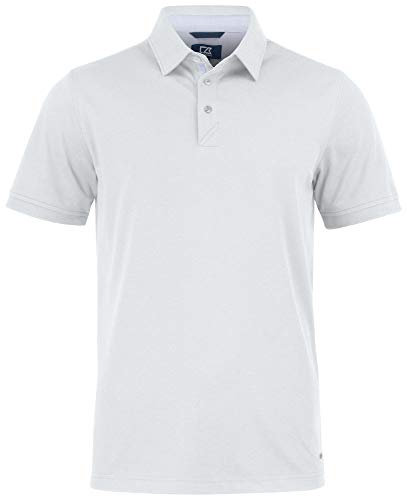 Cutter & Buck Advantage Premium Polo Men, Größe:L, Farbe:White