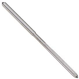 sourcing map 2mm Chucking Reamer, HSS Cobalt M35 Lathe Machine Reamer D4 4 Straight Flutes, Round Shank Milling Cutting Tool, for Stainless Steel Alloy Copper Metal
