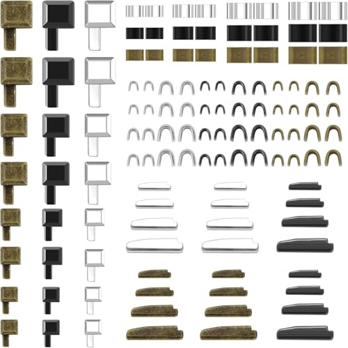 Riparazione cerniera, 61 pezzi cerniera per riparare cerniere tipo n. 3# 5# 8# 10, cerniera di ricambio per borsa per indumenti (3 colori)