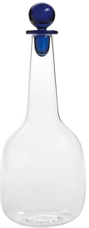 Zafferano Bilia bicchiere Bottiglia blu