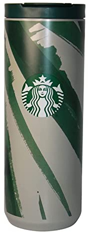 Starbucks Jungle Edition - Vaso térmico reutilizable de acero inoxidable