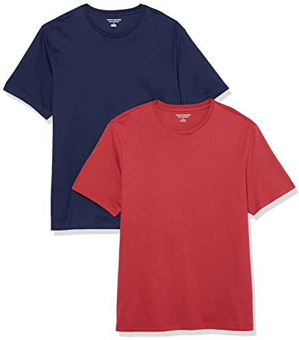 Amazon Essentials Men's Cotton Regular-Fit Short-Sleeve Crewneck T-Shirt