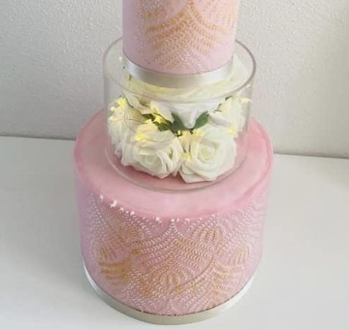 Neuer Tortentrend 2023 Présentoir à gâteau, séparateur de gâteau, accessoire de cuisson, dummy à gâteau transparent, remplissable, acrylique, support à gâteau acrylique transparent, support à gâteau,