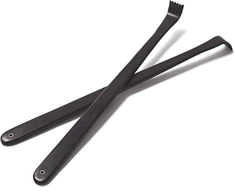 2 Stück Holz Rückenkratzer(43CM) Holz Körperentspannung Massagegerät Langer Rückenkratzer Handheld Back Massager Back Scratcher für Sofortige Linderung von Juckreiz Körper Entspannung