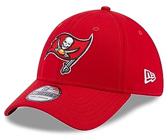 New Era Tampa Bay Buccaneers American Football Cap rot Teamlogo Fanaccessoire Kappe - XS-S