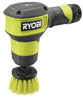 RYOBI 4 V USB-LITHIUM Mini-Akku-Reinigungsbürste RSCR4-0, für die einfache Reinigung von Waschbecken, Duschkabinen, ohne Akku und Ladegerät