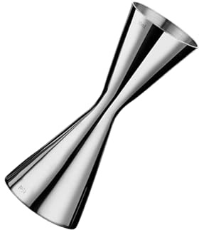 Spirit Measure,1PC Stainless Steel 30/45ml Jigger Spirit Measure Cup,Shot Measure Dual Measuring Cup for Bar Party Wine Cocktail Drinks Shaker(30/45ml)