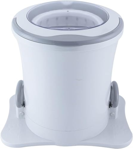 Hand Crank Washing Machine Dehydrator – Non-Electric Portable Dryer For Camping, Dorms, Apartments - Manual Mini Washer For Delicates