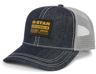 G-STAR, Denim Embro Baseball Trucker Cap