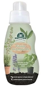 Concime liquido per Piante Aromatiche Il Paese Verde. Fertilizzante per tutti i tipi di piante aromatiche 330ml.