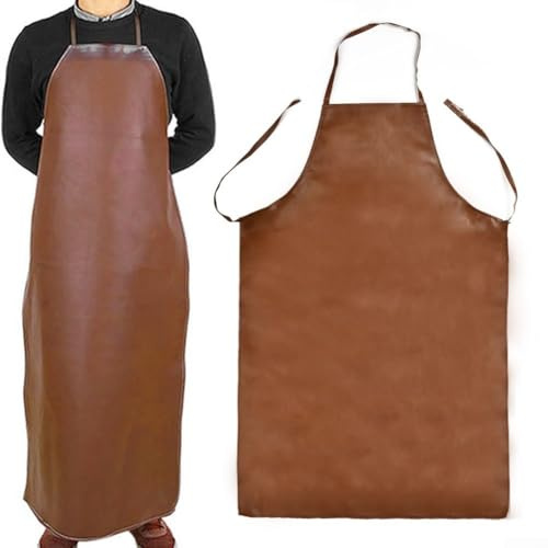 ZiStarlilife Apron Waterproof And Fireproof, Oil Acid And Alkali Resistant, 100Cm Length, Polyurethane Material, 100Cm For Cooking, Washing, Cutting, Heavy Load, Wear-resistant