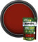 Ronseal One Coat Shed & Fence Pouch Cedar Red 950ml - Mix with Water to Make 5 Litres of Paint for Effortless Coverage and Long-Lasting Protection