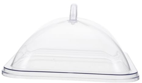 HOLIDYOYO Food Cover and Party to Keep Food Fresh for Restaurant Acrylic Dessert Cover Square Cake Lid with Tightly Sealed Design for Party and Restaurant Use Use