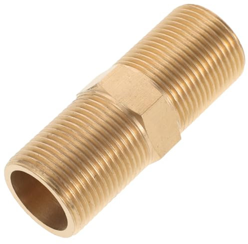 LIFKOME Conector De Rosca Doble Accesorios De Conexión Conexión Rápida De Gas Para Tubería De Gas Adaptador De Manguera Para Lavadora De Manguera