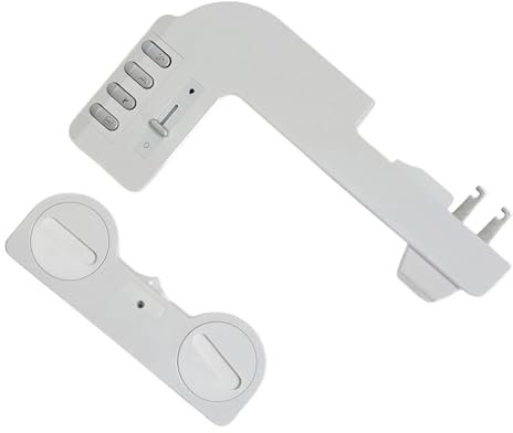 Baoblaze Accesorio de bidé para inodoro Asiento de inodoro bidé Profesional Femenino Autolimpiable Compacto Lavado trasero Ajuste de presión de agua
