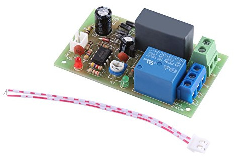 Moduli Relè a Tempo, AC220V Temporizzatore del Ritardo Controllo Relè Interruttore Regolabile Modulo (1s-5min)