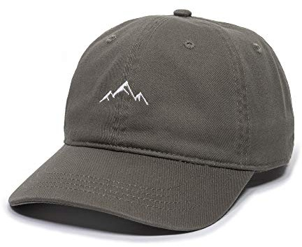 Outdoor Cap Mountain Dad Hat – unstrukturierte weiche Baumwollmütze, Oliv/Blatt für mich (Leaf It to Me)