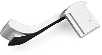 EWOOP Daumengriff aus Metall für Leica M10 für bessere Balance und Griffigkeit, Metallgriff für Kamera, Silberfarben