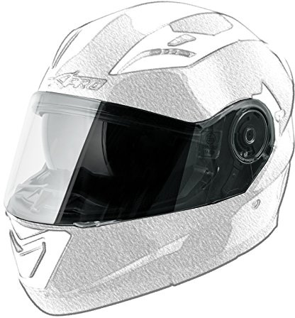 A-Pro Transparent Visier Ersatz YM-829 BADGET