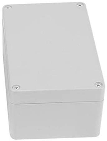 TOOLDO ABS IP65 Rated Outdoor Lighting Cable Electrics Connection Junction Box 80mm x 110mm x 70mm, Waterproof, Includes 1 x Junction Box