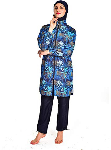 ShuoBeiter Bescheidene muslimische Badebekleidung für Mädchen Mädchen Full Cover Islamic Hijab Sportswear Anzug Burkini