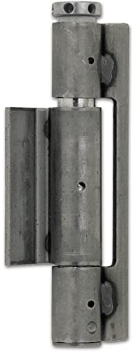 Schwarte Federband Türband für Stahltür und Feuerschutztür 25,3 x 160 mm Stahl blank