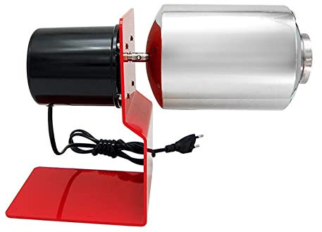 Jieotwice Elektrische Kaffeeröstmaschine, 304 Edelstahl Heimkaffeeröster, Körner Melonensamen Erdnuss Kaffeebohnen Backmaschine (Ohne Gasofen)