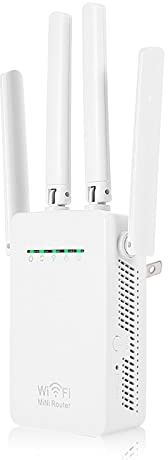Wi-Fi Range Extender for Home up to 360° Full Coverage of 1076sq.ft and 10 Devices, WiFi Extender Up to 300Mbps, 5 Modes, Supports Ethernet Port, for Home & Outdoor