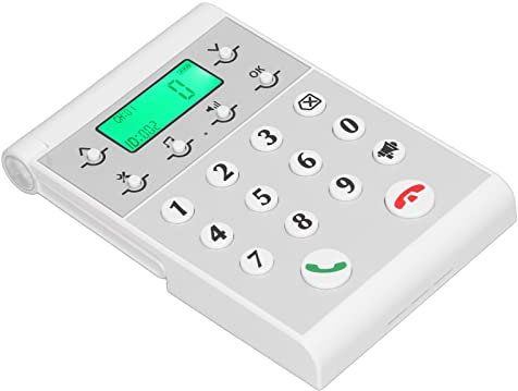 Intercom Phone Hands Intercom Phone Wireless Intercom Phone Intercom Telephone Wireless Intercom System for Business Office 1000m Distance (White)