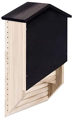 Maciun Außerhalb des Hauses der Fledermäuse | Lebensraumbox für den Außenbereich aus Holz für Fledermaus, aus Holz, wiederverwendbar, für den Winterschlaf