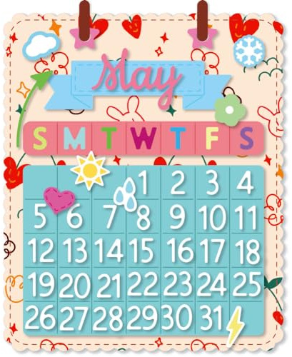 DELORIGIN 2 Set Kalender Stanzformen Kartenherstellung Stanzschablonen Für Hochzeit Scrapbooking Prägeschablonen Stanzformen für Plan auf es DIY Handwerk Geburtstag Geschenk Dekor