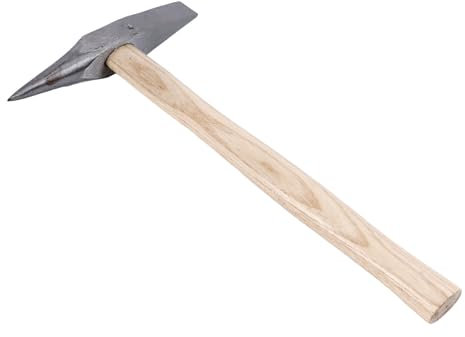 Tyenaza Marteau D'ingénieur, Marteau De Machiniste, Manche en Bois Ergonomique, Marteau De Forgeron à Double Extrémité en Acier Inoxydable