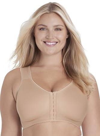 Miss Mary of Sweden Nova Front-Closure Bra – Non-Wired, Easy Fastening, Padded Support