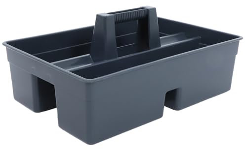 Angoily Plastic Cleaning Basket Portable Organizer Storage for Bathroom Capacity Storage Caddy Handle