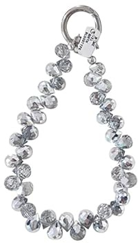 XFSRG Cordon Téléphone Portable en Cristal Charme de Téléphone Dragonne Bijoux de Téléphone avec Patchs Chaîne de Téléphone Compatible avec iPhone Samsung et Autres Smartphones