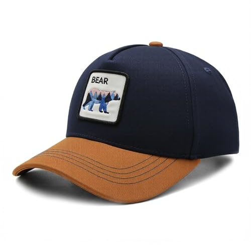 Hatwell Casquette Enfant Baseball Réglable Garçon Fille Snapback 2-7 Ans | Casquette enfant légère et confortable, idéale été et extérieur, cadeau parfait pour anniversaire, Noël et rentrée scolaire