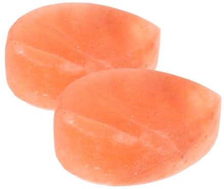 Alipis 2 piezas Piedras de Masaje de Mineral Natural para Cuidado Facial Corporal y Pies Exfoliación Suave y Relajación Spa Casa