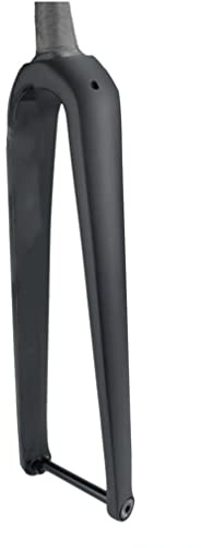 KJHFD Cykelgaffel Full Carbon Fiber Rigid 700c Road Avsmalnande 29'' Mountain Thru Axle 12x100mm Skivbroms (Kol.