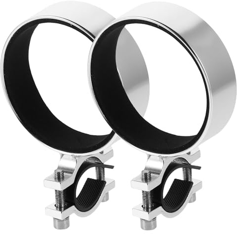 TOPBATHY 2Pcs Mountain Bike Water Bottle Holder Rack Lightweight Anti-Shake Alloy Bottle Cage for Electric Bikes and Outdoor Cycling Accessories in Silver