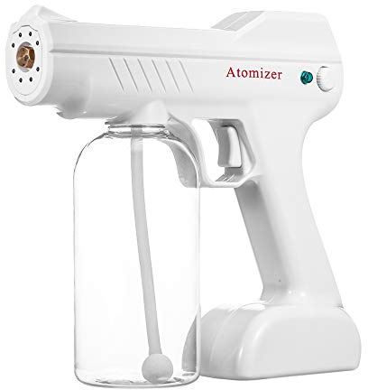 Atomiseur Portatif de Pistolet à Vapeur de Brumisateur de Pulvérisateur Électrique Machine Pulvérisation Capacité de Lumière Bleue 800ml pour D'hôpitaux Domicile