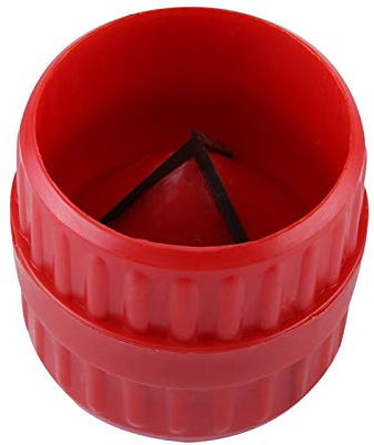 Escariador de tubos manual, herramienta de plomería para desbarbado de tubos de cobre y PVC (48 × 43 mm)(CM-208)