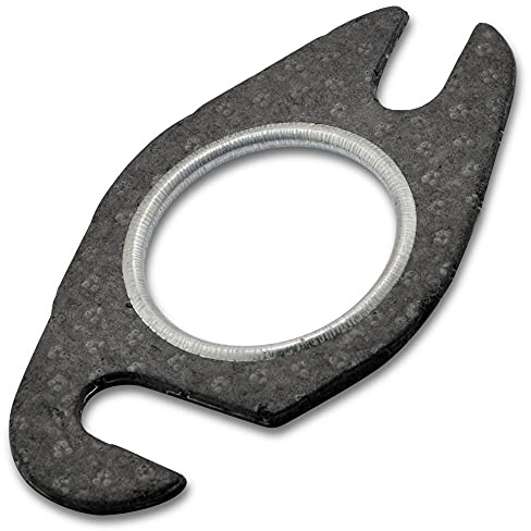 Easyboost Auspuffdichtung Universal Auspuffkrümmer für Roller 50ccm MBK Booster Nitro Aerox Mach-G Jog-R Ovetto