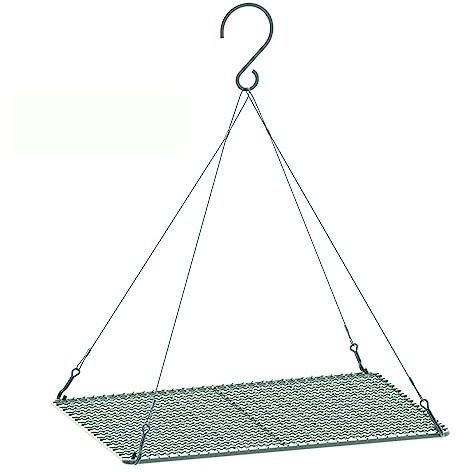 Boundless Voyage Ultralight Barbecue Tool Sets, Charcoal Titanium Grill Plate & Stainless Steel Hanging Wire with Hooks Include a Carry Bag