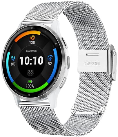 VELULYX Metallband för Garmin Venu 2/Venu 3, 22 mm rostfritt stål armband för Garmin Vivoactive 4, Forerunner 265, Forerunner 255/255 Music, Forerunner 745,First Avenger, Darth Vader