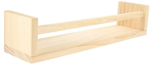 LABRIMP Wandregal Floating Shelf Für Bücher Pflanzen Und Gewürze Wandmontierter Aufbewahrungsschrank Für Wohn Und Bürozubehör