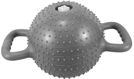 TOBBOMEY Ersatz-Kettlebells für Kurzhanteln Krafttrainings-Kettlebells für das Fitnessstudio zu Hause leicht zu transportieren