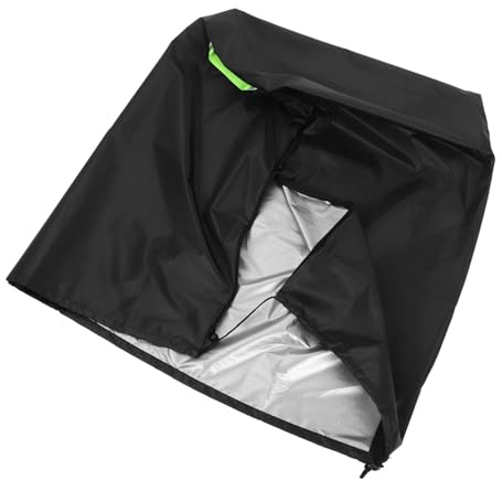 Abaodam Outdoor Firewood Racks Cover and Easy Access 210d Oxford Cloth Firewood Rack Protector with Breathable Material Weather Resistant Comprehensive Protection for Yard and Garden